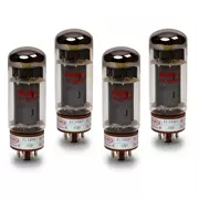 Ruby Tubes EL34BHT Endstufenröhre, passendes Vierkantrohr