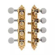 Waverly A-Style-Mandoline mit Ivoroid-Knöpfen, Satingold