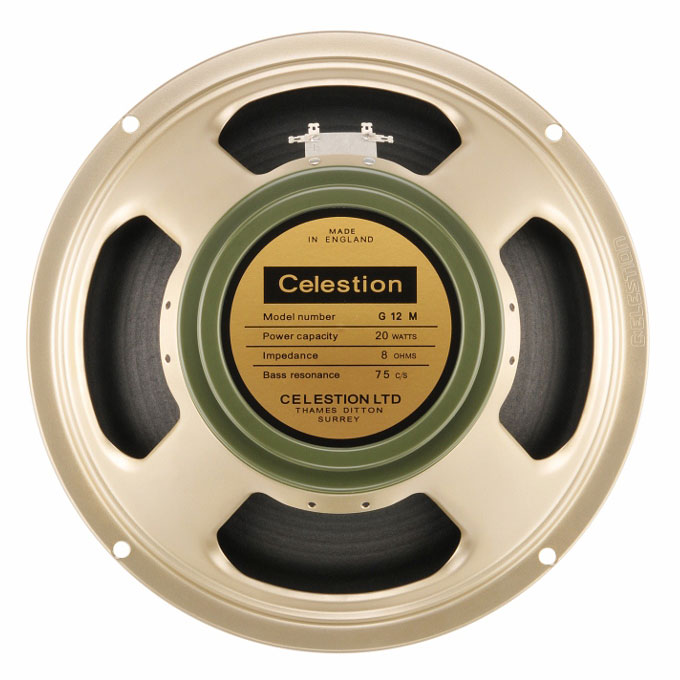 Celestion G12M 20W 12" Gitarrenlautsprecher Celestion G12M 20W 12" Gitarrenlautsprecher