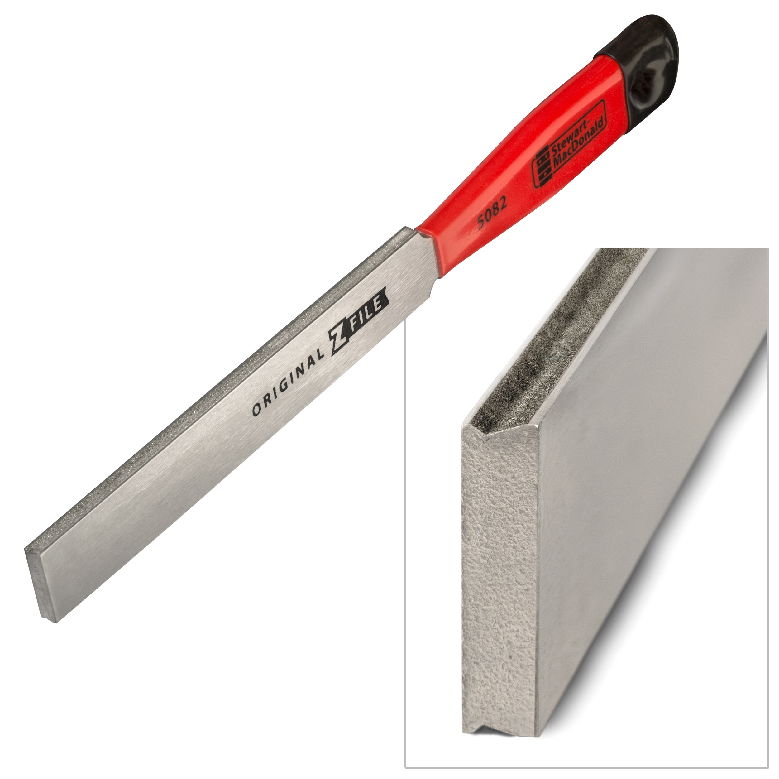 „StewMac Z-File Fret Crowning Files“-Bundfeilen