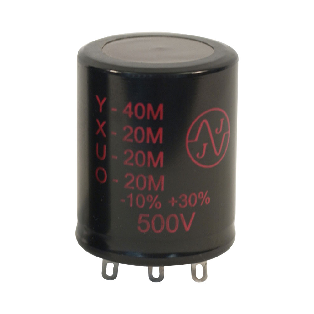 JJ/Tesla Elektrolytkappen, 500 V, 40/20/20/20uF