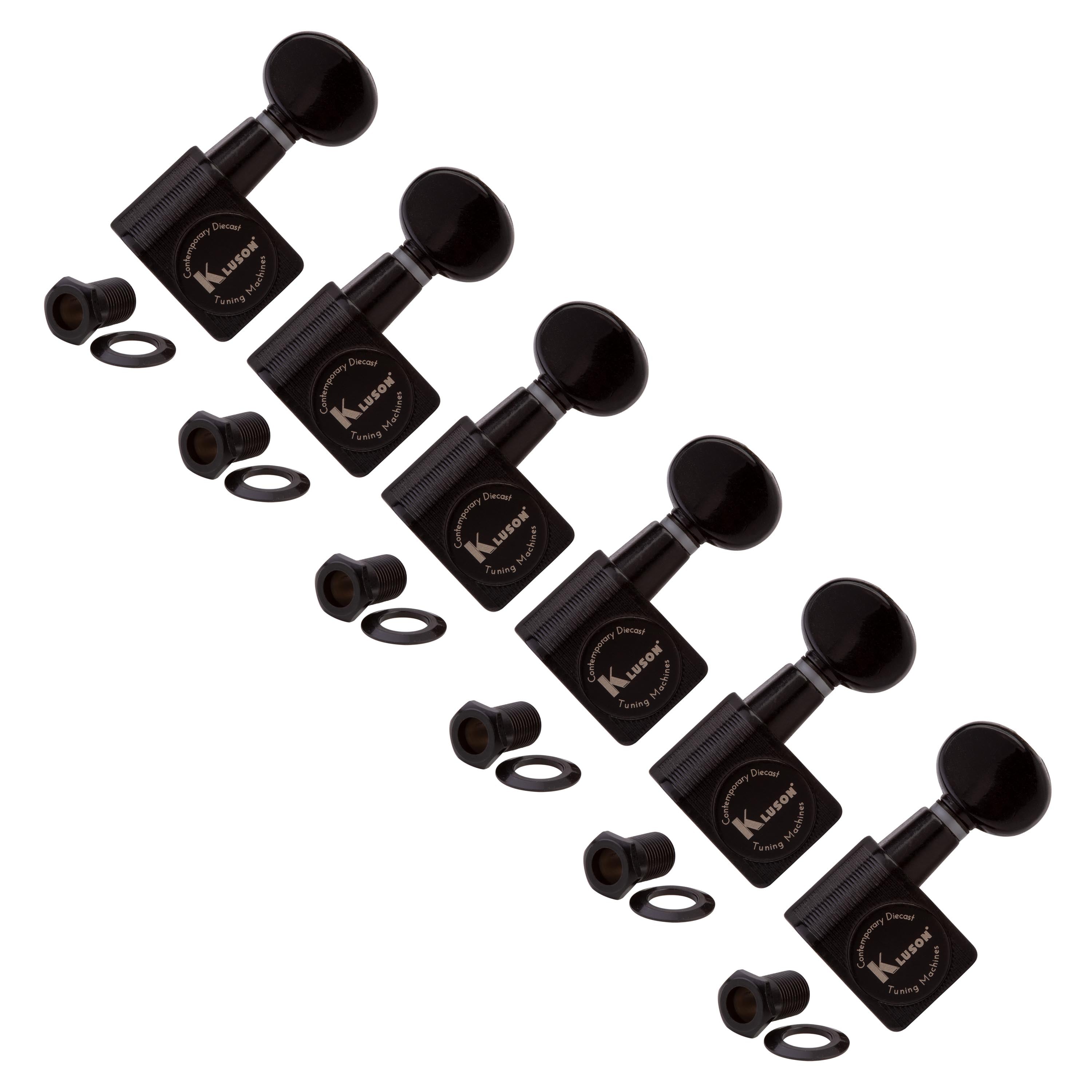 Kluson 6-In-Line Druckguss-Tuner mit 2-Pin für Fender 