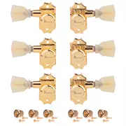 Kluson 3+3 Locking Revolution Series G-Mount Tuner ohne Kragen, Gold