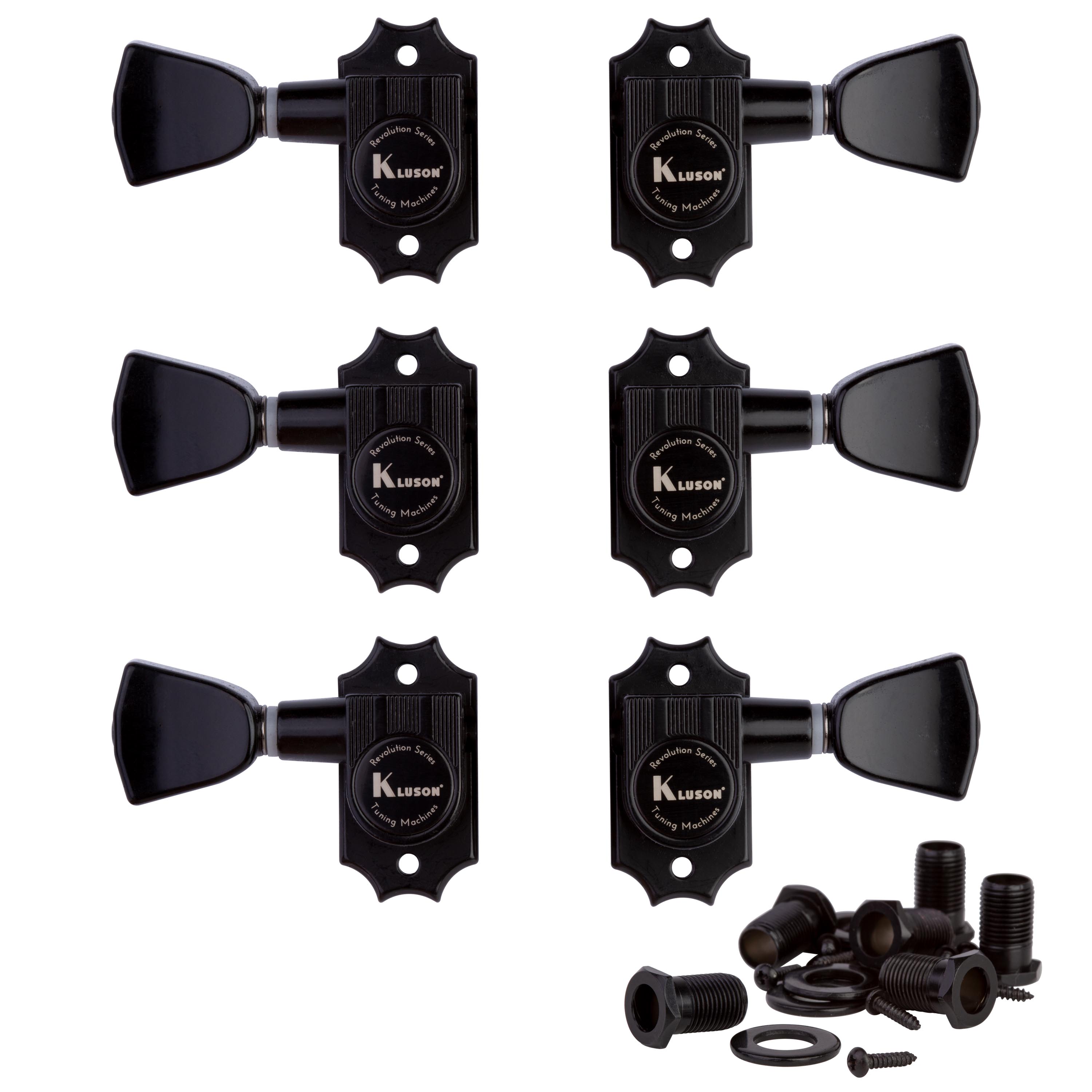 „Kluson 3+3 Revolution Series G-Mount“-Stimmmechaniken