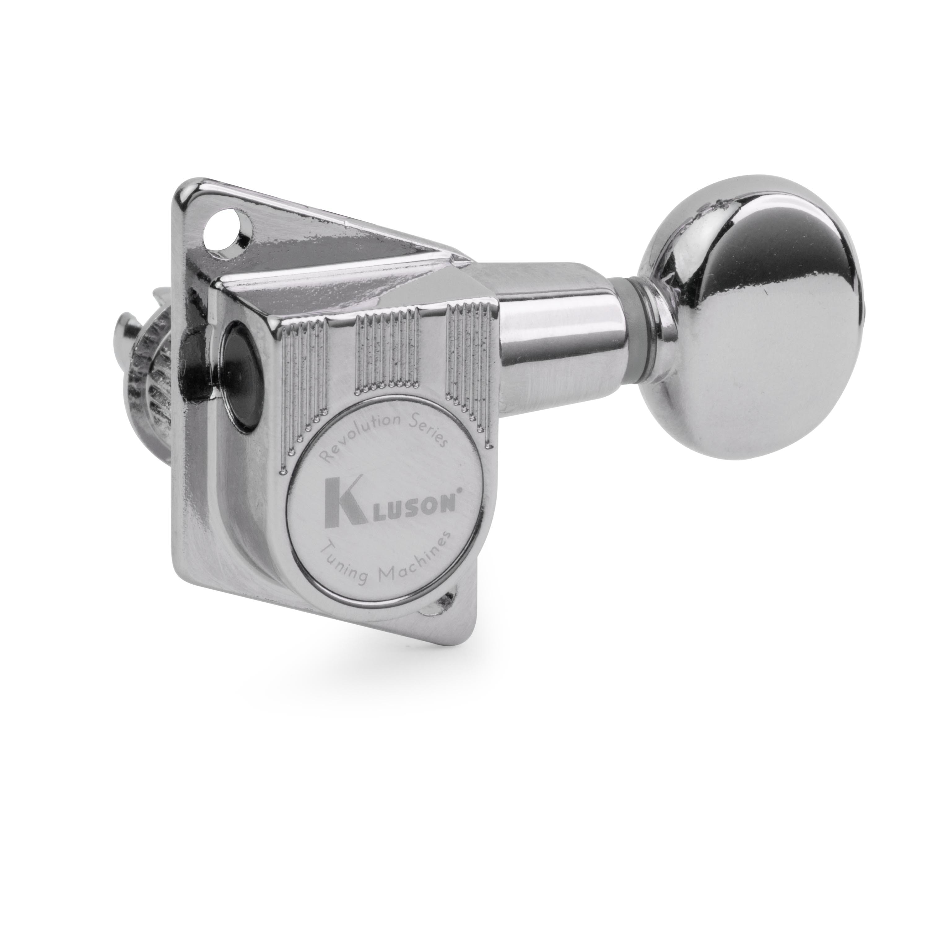 „Kluson 6-In-Line Revolution Series F-Mount“-Stimmmechaniken für Fender-Gitarren