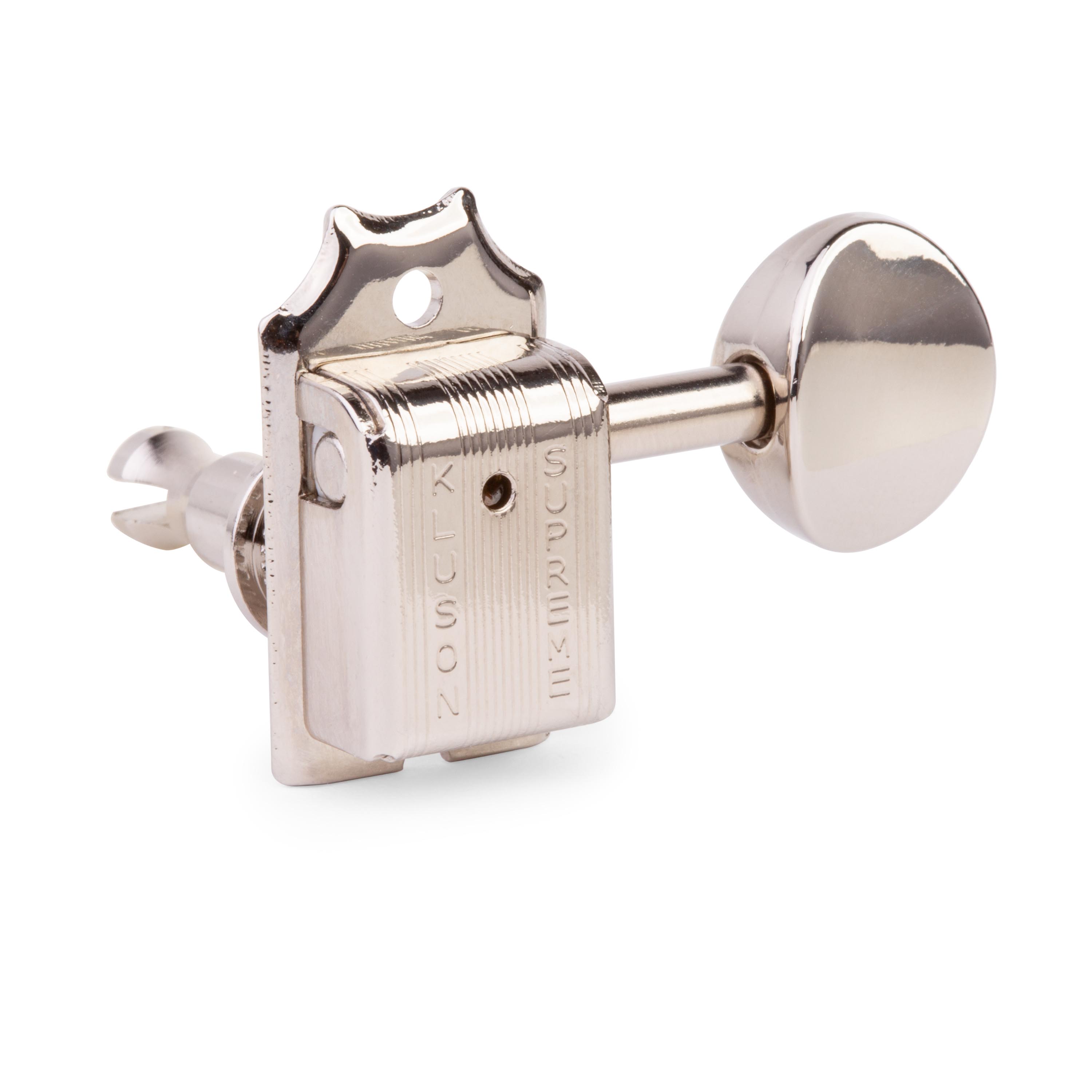 „Kluson 6-In-Line Supreme Series Tuners“-Stimmmechaniken mit Safeti Post