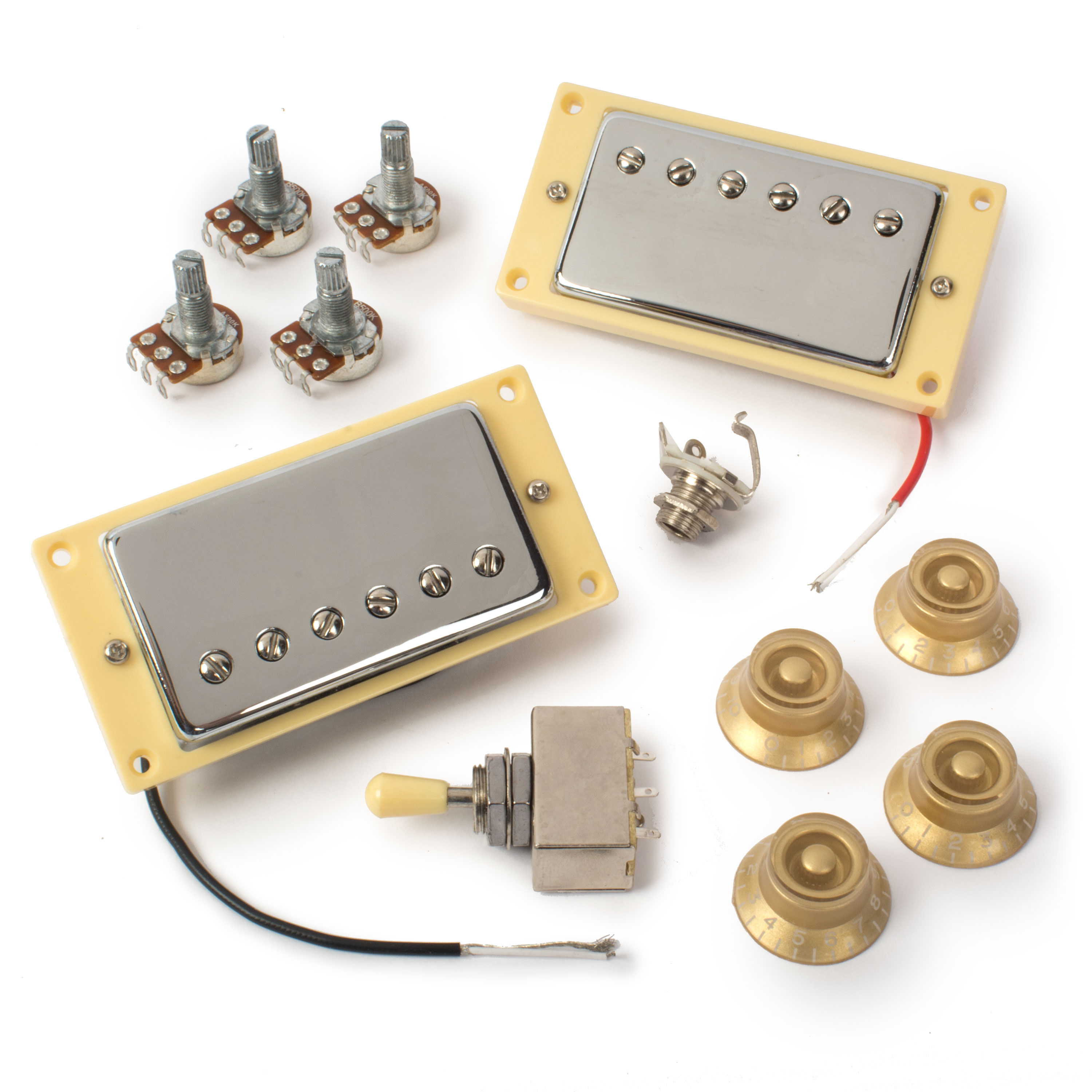 Elektrischer Halb-Hollowbody-Gitarrensatz