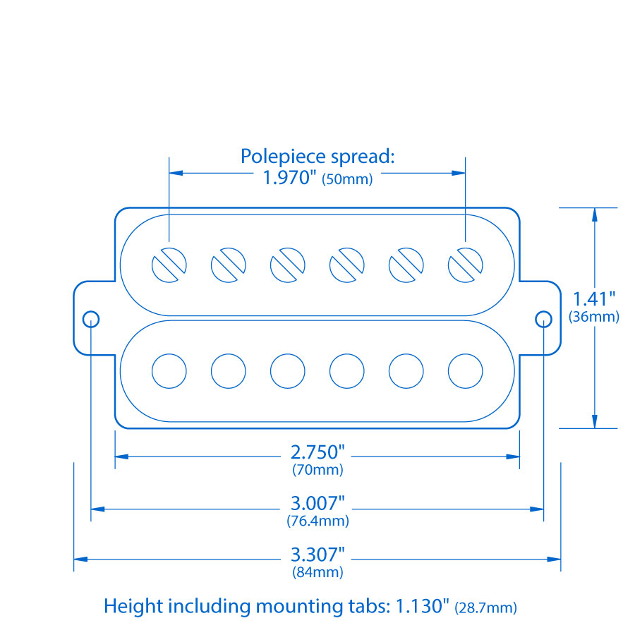 „StewMac Parsons Street“-Humbucker-Pickups