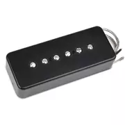 StewMac Modern Soapbar P-90 Pickups, Hals, RWRP, schwarze Abdeckung