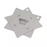 Radiuslehren, Original (glatt), Satz mit 2