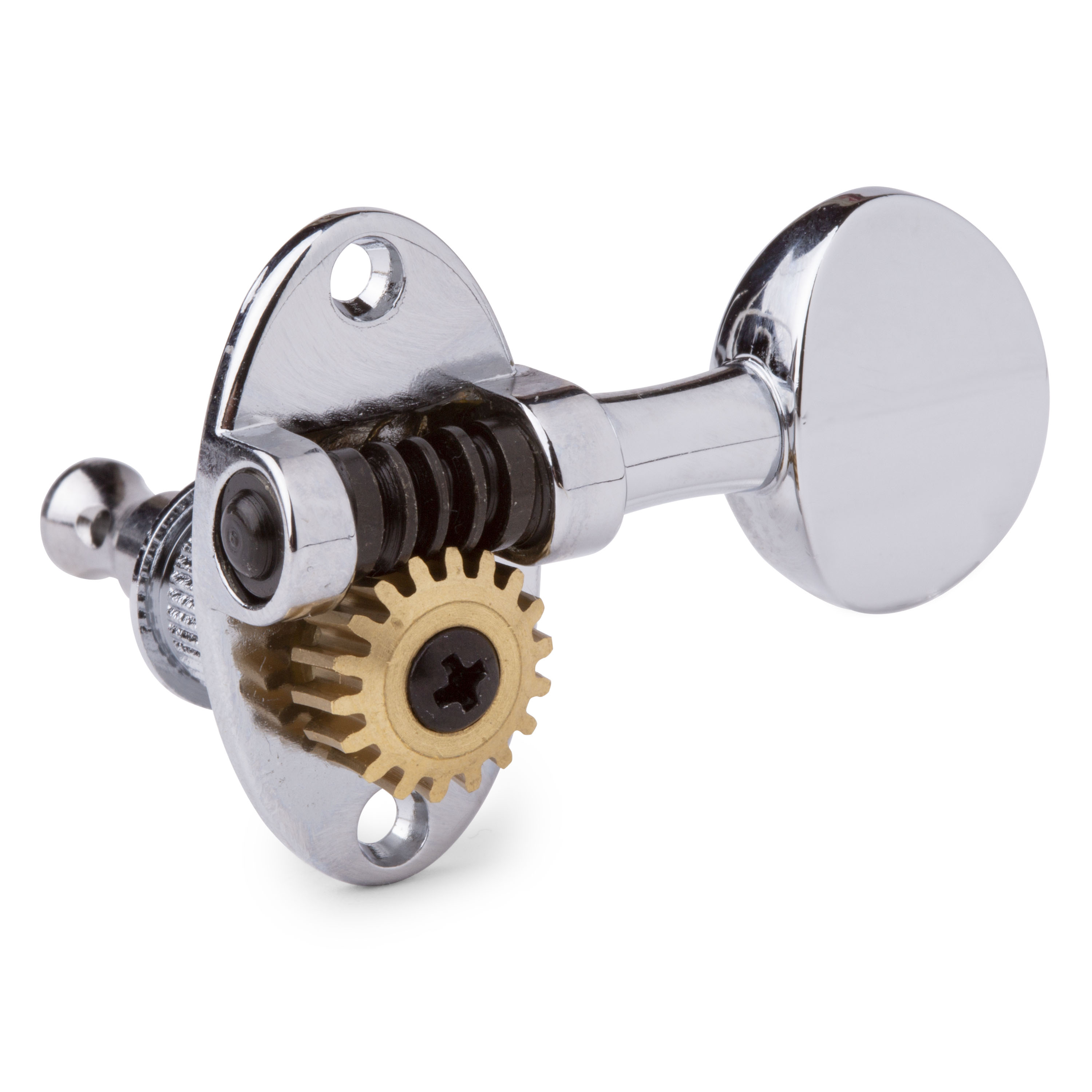 Schertler Gitarren-Abstimmungstasten für 3+3 massive Stiftköpfe – Metallknöpfe Schertler Gitarren-Abstimmungstasten für 3+3 massive Stiftköpfe – Metallknöpfe