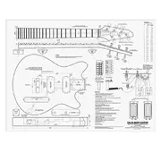 Bau elektrischer Gitarren – Plan, Plan