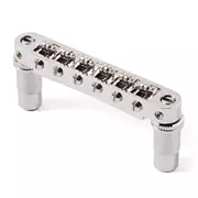 TonePros TPFR Tune-o-matic-Steg mit Roller, Nickel