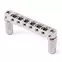 TonePros TPFR Tune-o-matic-Brücke mit Roller, Nickel TonePros TPFR Tune-o-matic-Brücke mit Roller, Nickel
