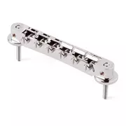 TonePros AVR2 ABR-1 Tune-o-matic Steg, Nickel, gekerbt