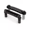 TonePros LPM02 Tune-o-matic Bridge- und Tailpiece-Set, schwarz TonePros LPM02 Tune-o-matic Bridge- und Tailpiece-Set, schwarz