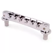 TonePros NVR2 Nashville Tune-o-matic Steg, Nickel, gekerbt