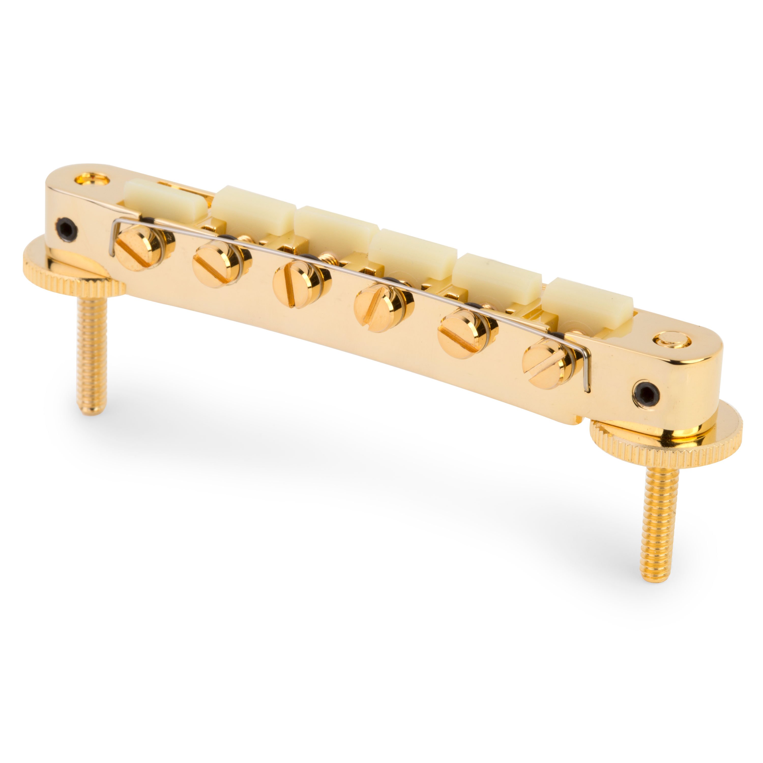 TonePros AVR2G ABR-1 Tune-o-matic-Brücke mit G-Formel-Sätteln TonePros AVR2G ABR-1 Tune-o-matic-Brücke mit G-Formel-Sätteln