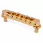 TonePros TP6R Tune-o-matic Brücke mit Roller, Gold TonePros TP6R Tune-o-matic Brücke mit Roller, Gold