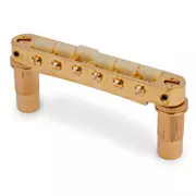 TonePros TPFG Tune-o-matic Steg mit G Formula Saddles, Gold