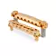 TonePros LPS02 Tune-o-matic Bridge- und Tailpiece-Set, Gold, nicht eingekerbt TonePros LPS02 Tune-o-matic Bridge- und Tailpiece-Set, Gold, nicht eingekerbt