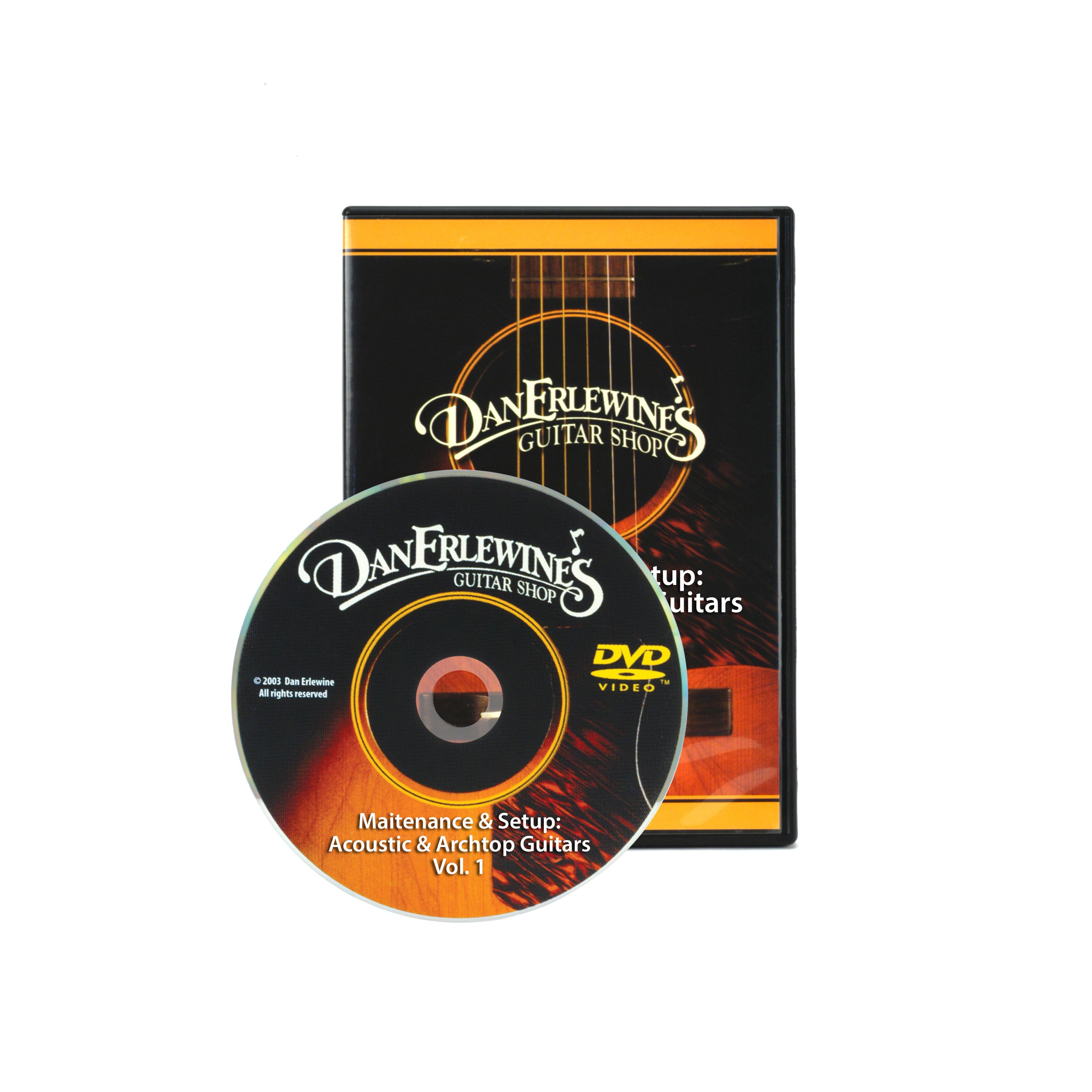 Wartung und Einrichtung von Dan Erlewine für Akustikgitarren mit Stahlstring