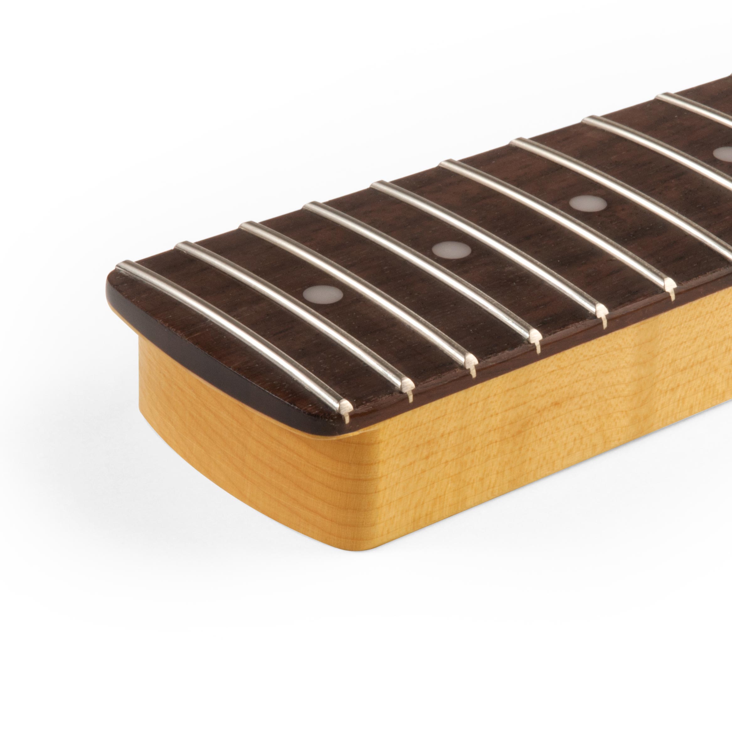 Mighty Milbe Vintage bernsteinfarbener Hals für Strat