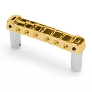Gotoh 510 Steg und Tailpiece, nur Steg, gold