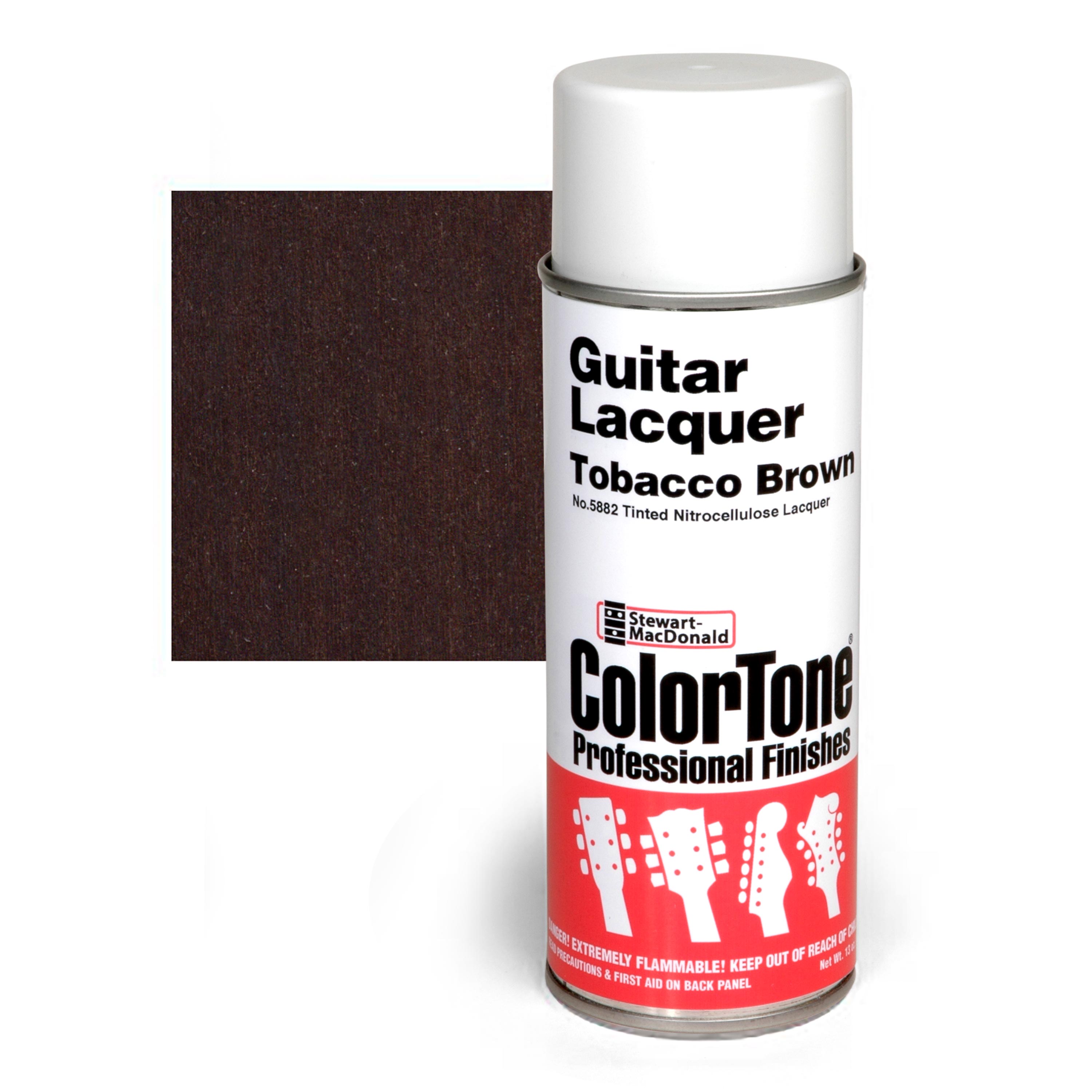 ColorTone-Sprühlack für Gitarren, Tobacco Brown