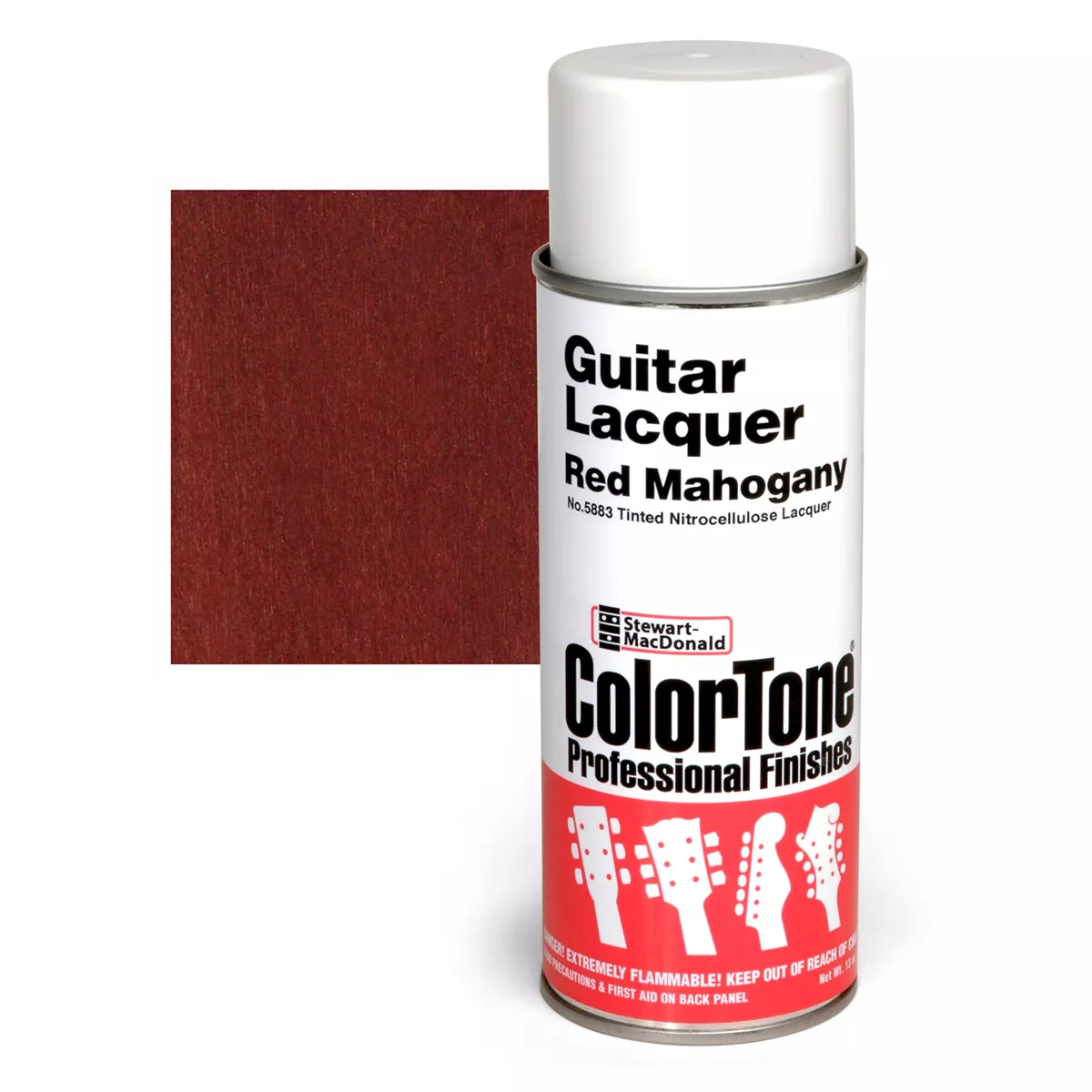 ColorTone-Sprühlack für Gitarren, Red Mahogany ColorTone-Sprühlack für Gitarren, Red Mahogany