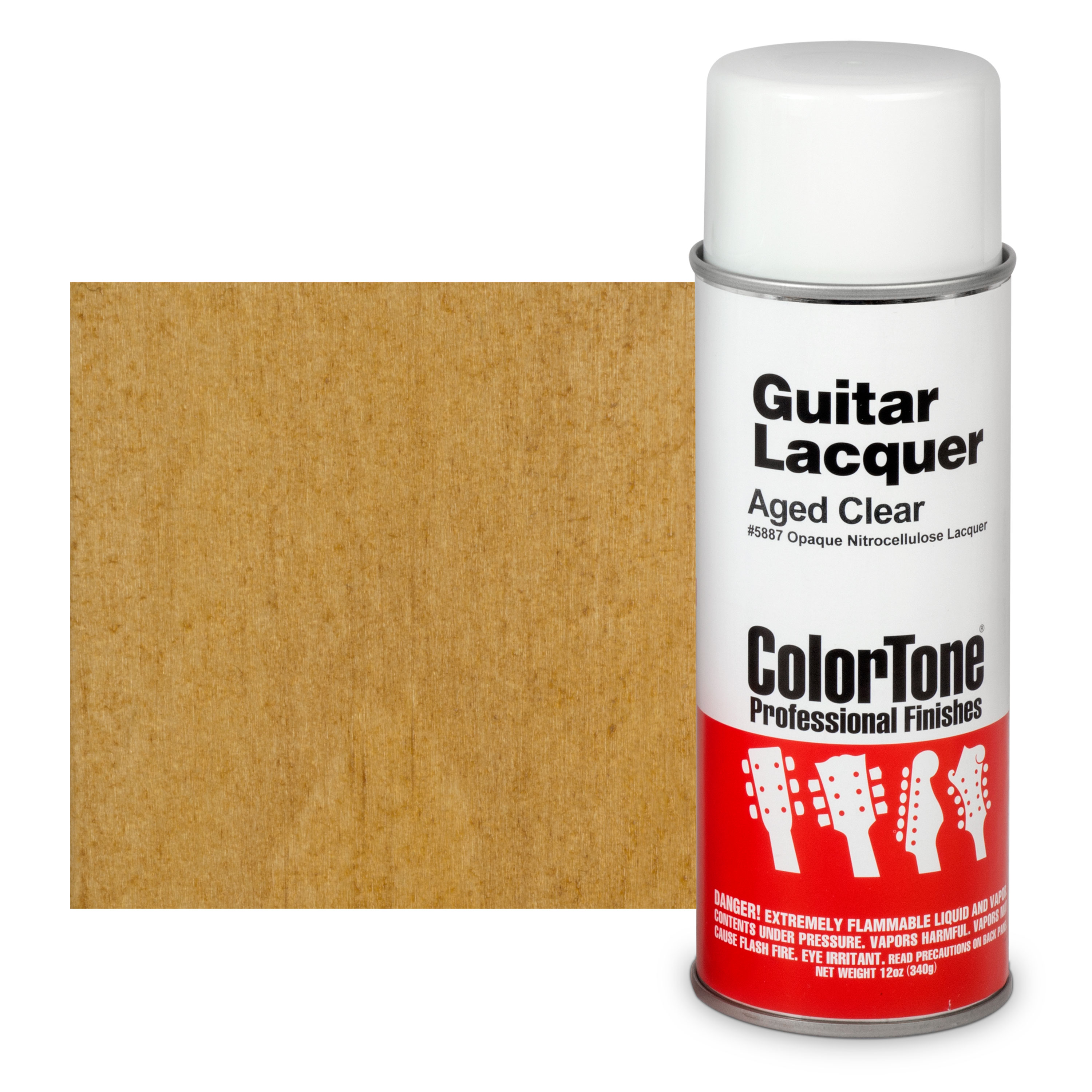 ColorTone-Sprühlack für Gitarren, Aged Clear