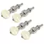 Five-StarBanjo-Tuning-Stifte, elfenbeinfarbener Knopf auf Nickel, 4er-Set Five-StarBanjo-Tuning-Stifte, elfenbeinfarbener Knopf auf Nickel, 4er-Set