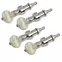 Five-Star-Banjo-Tuning-Stifte, Vintage-Perlenknopf auf Nickel, 4er-Set Five-Star-Banjo-Tuning-Stifte, Vintage-Perlenknopf auf Nickel, 4er-Set