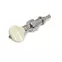 Individueller Five-Star-Banjo-Tuning-Stift, elfenbeinfarbener Knopf auf Nickel, Einzel-Tuner Individueller Five-Star-Banjo-Tuning-Stift, elfenbeinfarbener Knopf auf Nickel, Einzel-Tuner