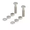Kupplungs-Reitstück-Verriegelungssystem, Chrom – M8 x 1,25, Satz à 2 Kupplungs-Reitstück-Verriegelungssystem, Chrom – M8 x 1,25, Satz à 2