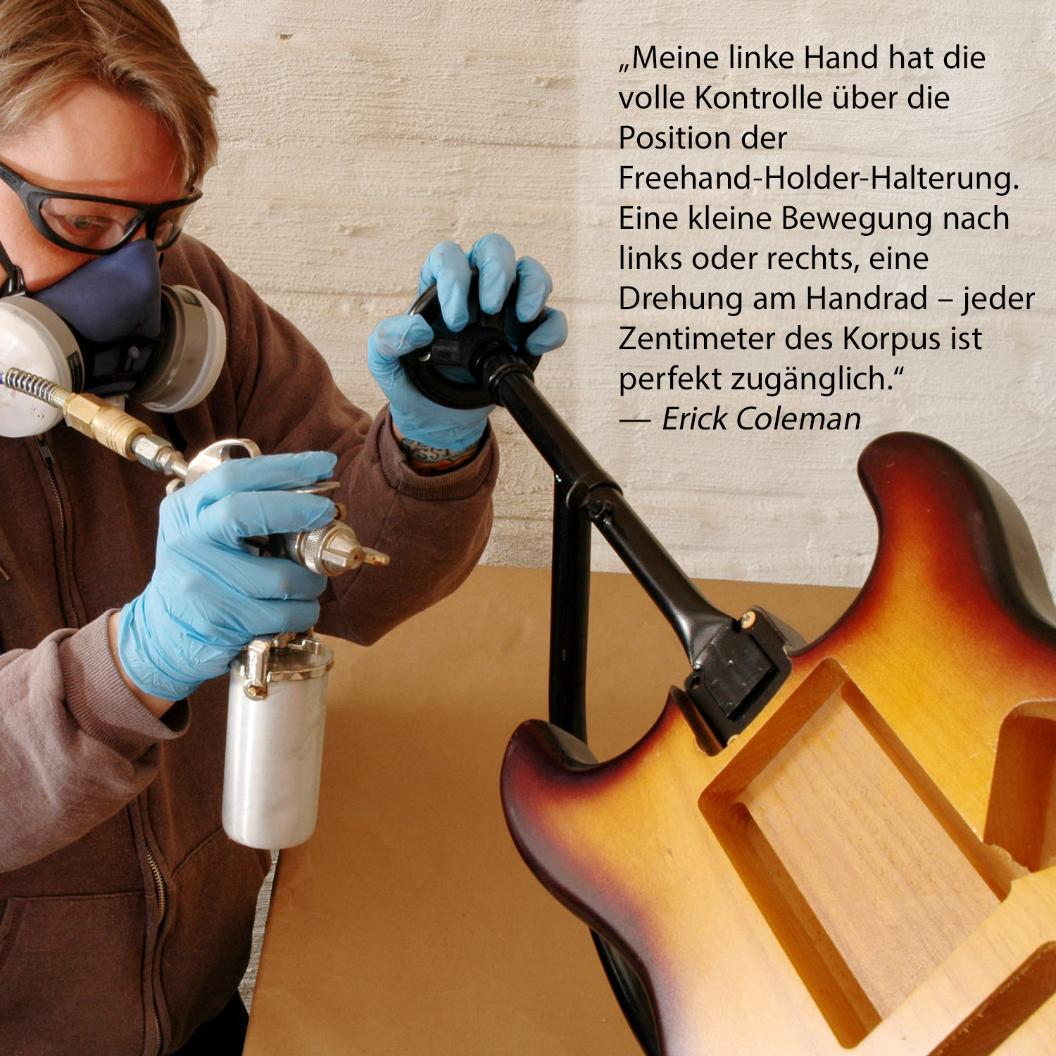 Freehand-Holder-Halterung