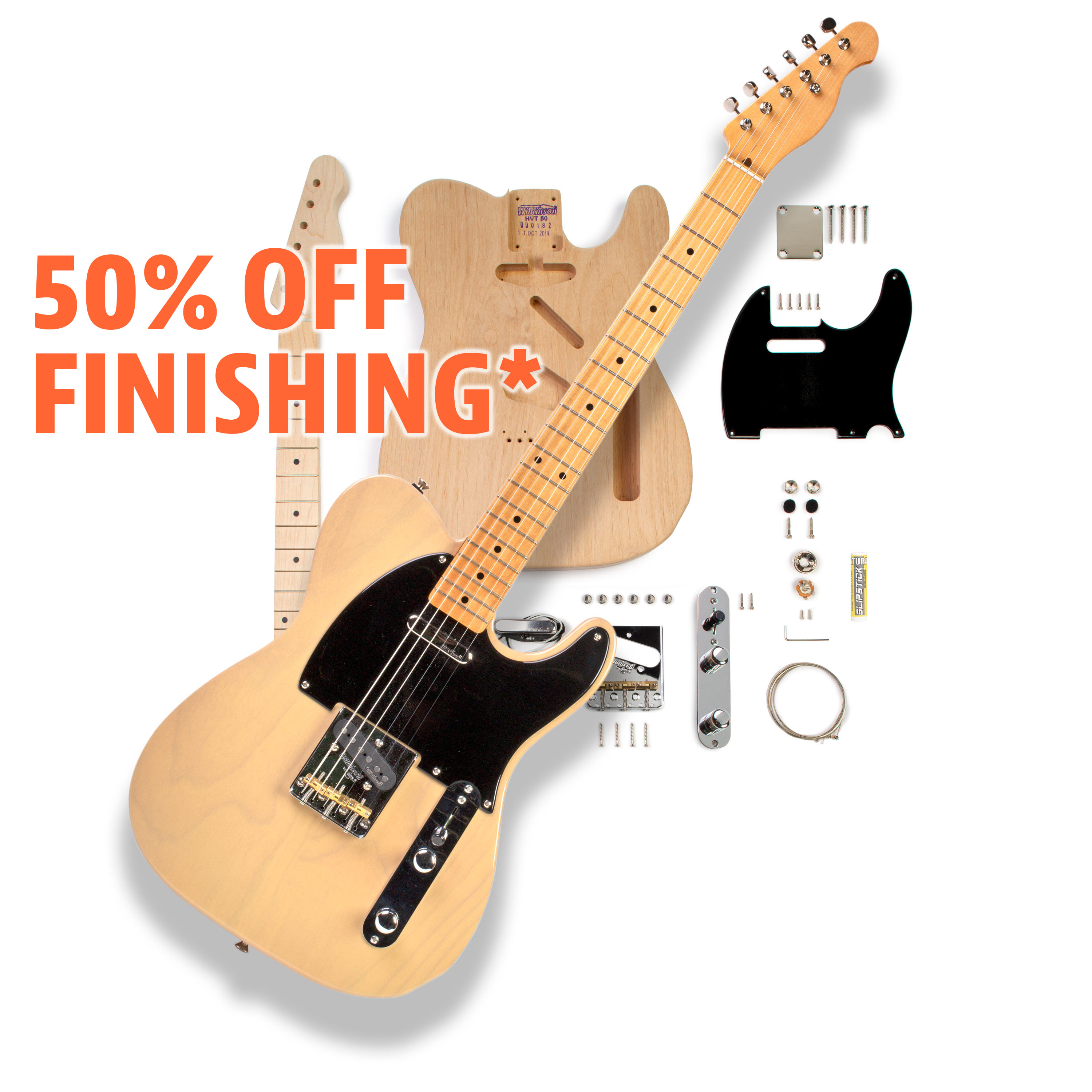 „Wilkinson 50ern Vintage-T“-Gitarren-Bausatz