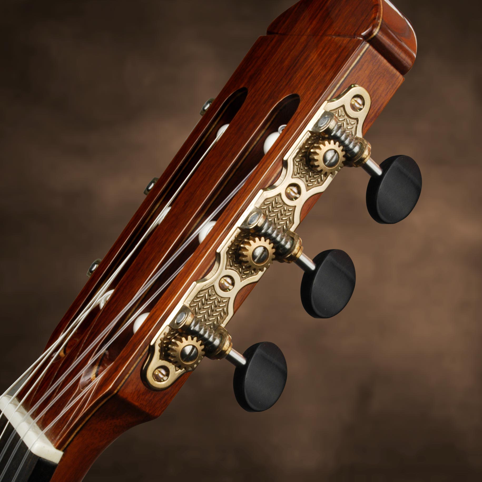 Sloane klassische Gitarrenmaschinen mit gestochen scharfen Bronze-Basisplatten Sloane klassische Gitarrenmaschinen mit gestochen scharfen Bronze-Basisplatten