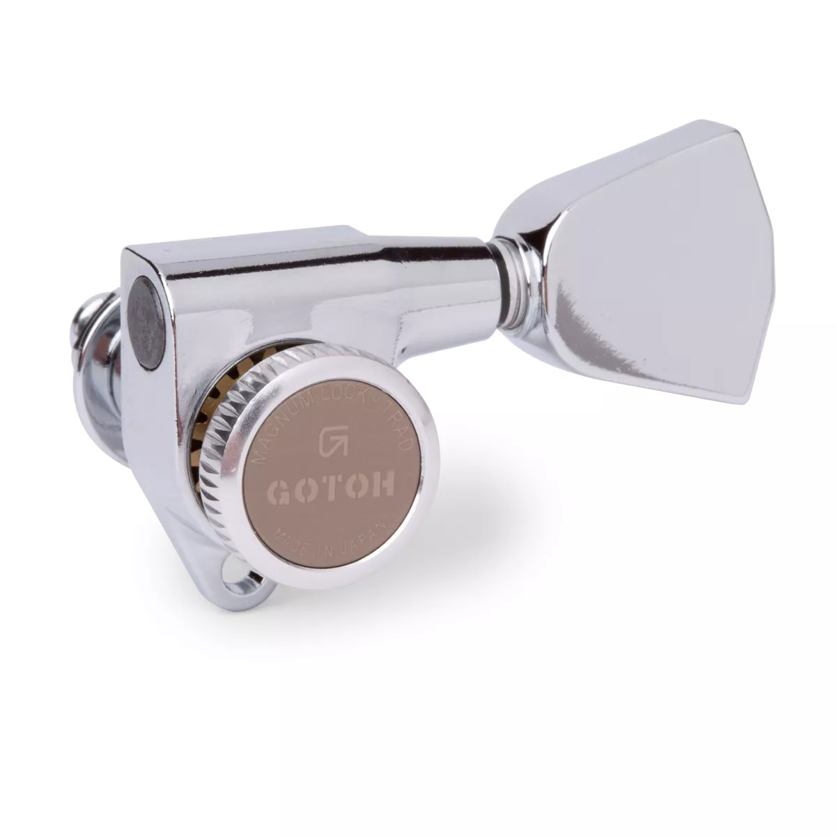 „Gotoh Magnum Lock-Trad 3+3“-Stimmmechaniken mit Keystone-Flügeln „Gotoh Magnum Lock-Trad 3+3“-Stimmmechaniken mit Keystone-Flügeln