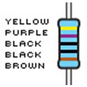 Widerstände, 470 Ohm, 1% Toleranz