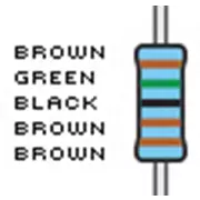 Widerstände, 1,5-K-ohm, 1% Toleranz