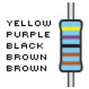 Widerstände, 4,7-K-ohm, 1% Toleranz