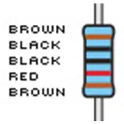 Widerstände, 10-K-ohm, 1% Toleranz