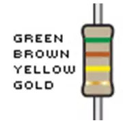 Widerstände, 5,0-K-ohm, 5% Toleranz