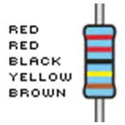 Widerstände, 2,2M-ohm, 1% Toleranz