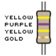 Widerstände, 4,0-K-ohm, 5% Toleranz