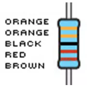 Widerstände, 33-K-ohm, 1% Toleranz