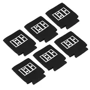 StewMac Griffbrett Can Hugger, schwarz, 6er-Pack