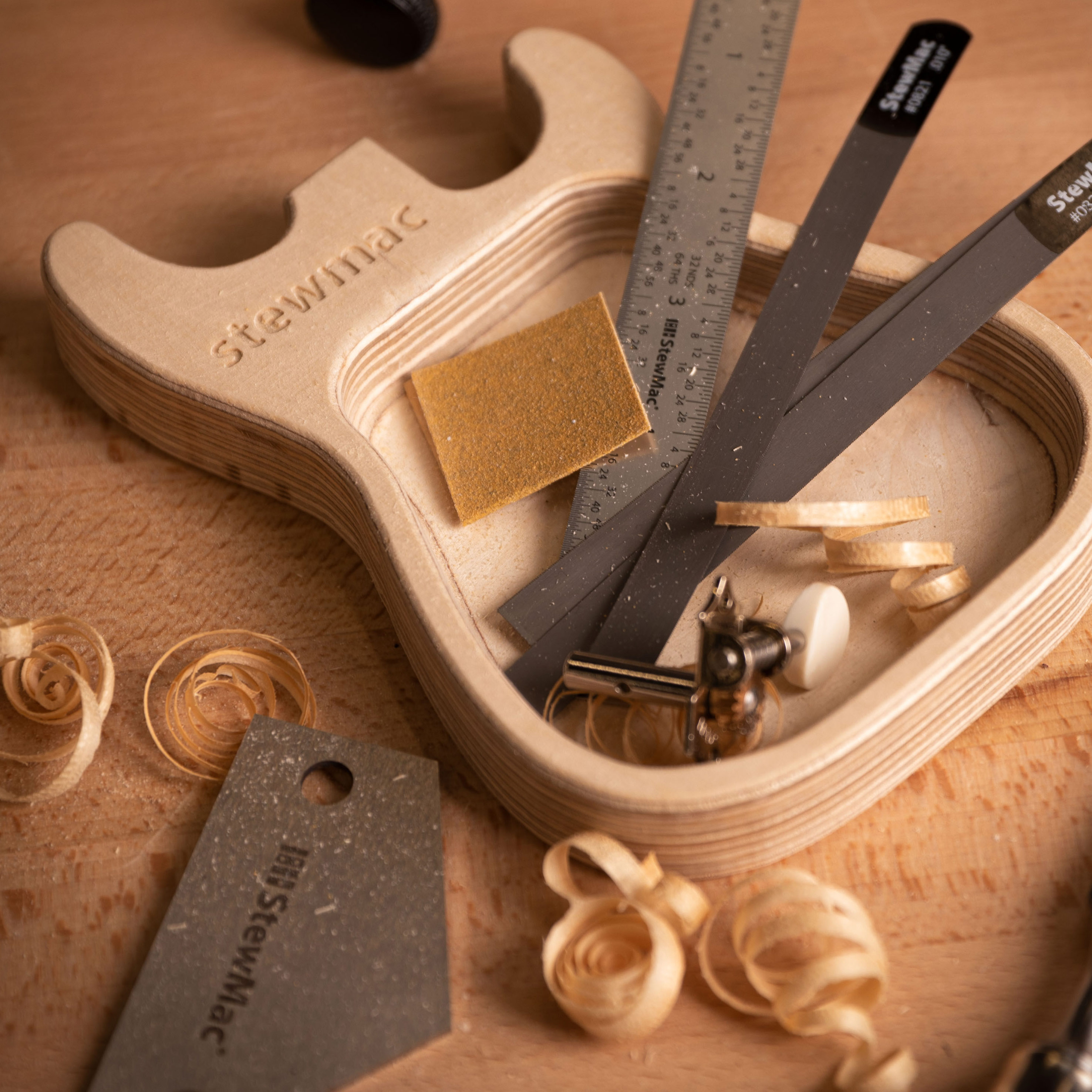 Teiletablett für StewMac Guitar