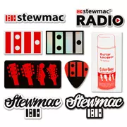 StewMac-Sticker-Bündel, 9er-Set